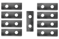 10x plaquettes carbure 30x12x1,5 mm bois | HC20 | 35°