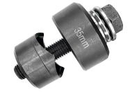 Sheet metal hole notcher for stainless steel metal Ø 35 mm