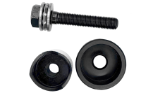 Sheet metal hole notcher for stainless steel metal Ø 35 mm