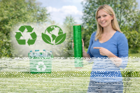 1x Pellicola stretch per pallet da imballaggio avvolgente per traslochi 50 cm (verde) 17 µm