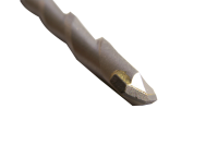 Masonry drill bit with cylindrical shank for standard...