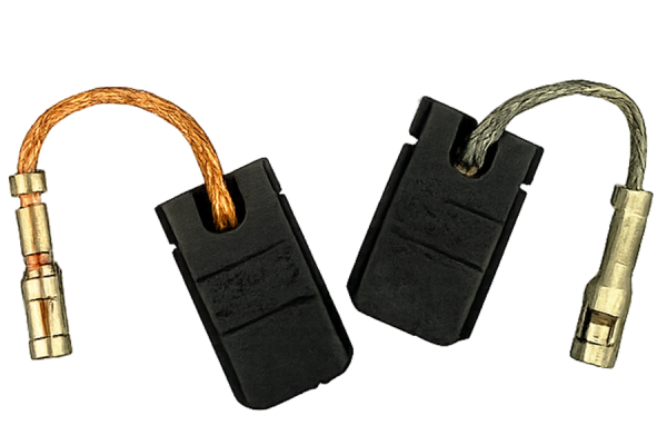 2x Koolborstels Koolstiften Kool voor Bosch GWS 9-115, 11-125 (1607000V37 | 1607000V53)
