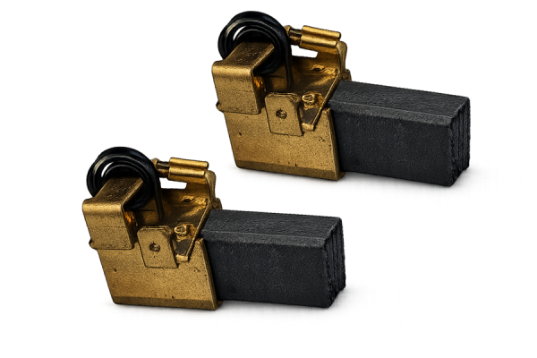 2x Koolborstels 7 x 12 x 18 mm voor Bosch POF 1200 AE | 1400 ACE (1609203V51)