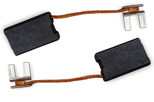 2x Balais de charbon 6,2 x 12 x 19 mm