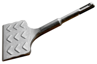 SDS Plus kromme tegel beitel 75x170 mm