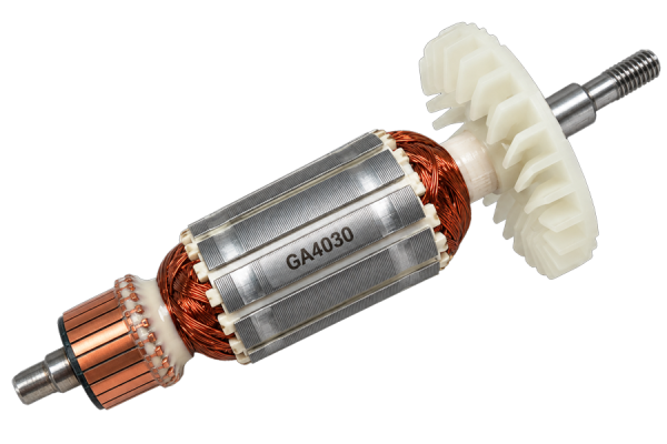 Anker Rotor Motor Ersatzteile für Makita GA4030 GA4530 GA5034 Winkelschleifer (517649-4)