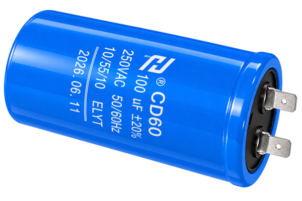 Kondansatör kalkış kondansatörü motor kondansatörü çalışma kondansatörü 450V AC 75µF (CD60)