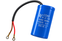 Kondansatör kalkış kondansatörü motor kondansatörü çalışma kondansatörü 450V AC 75µF (CD60)