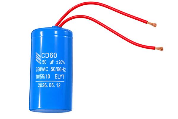 Kondansatör kalkış kondansatörü motor kondansatörü çalışma kondansatörü 450V AC 50µF (CD60)